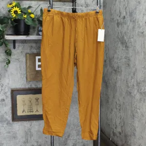 A New Day Women's High-Rise Ankle Length Jogger Pants 79313402 Orange XL