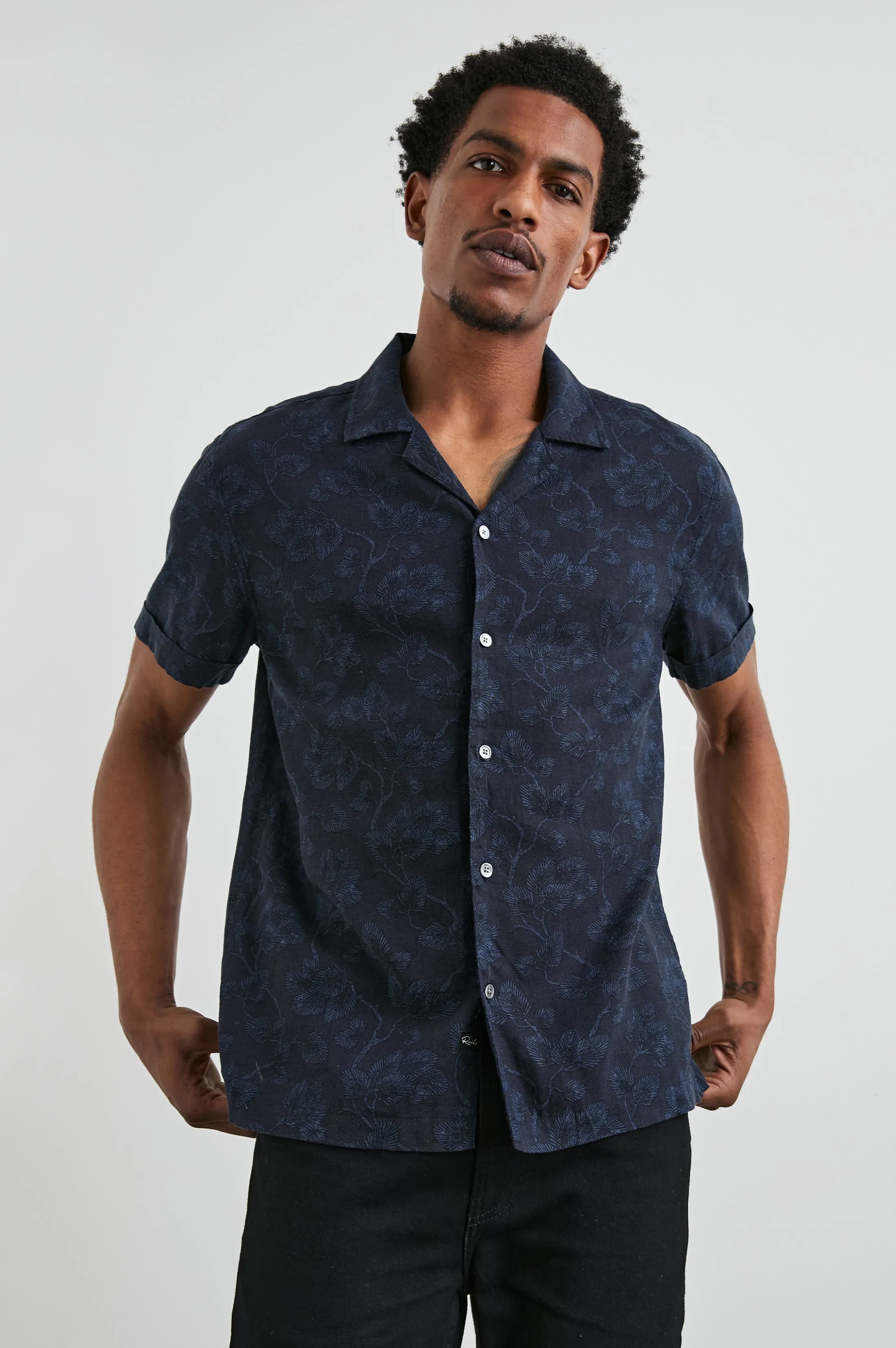 AMALFI SHIRT - JAPANESE MAPLE INDIGO
