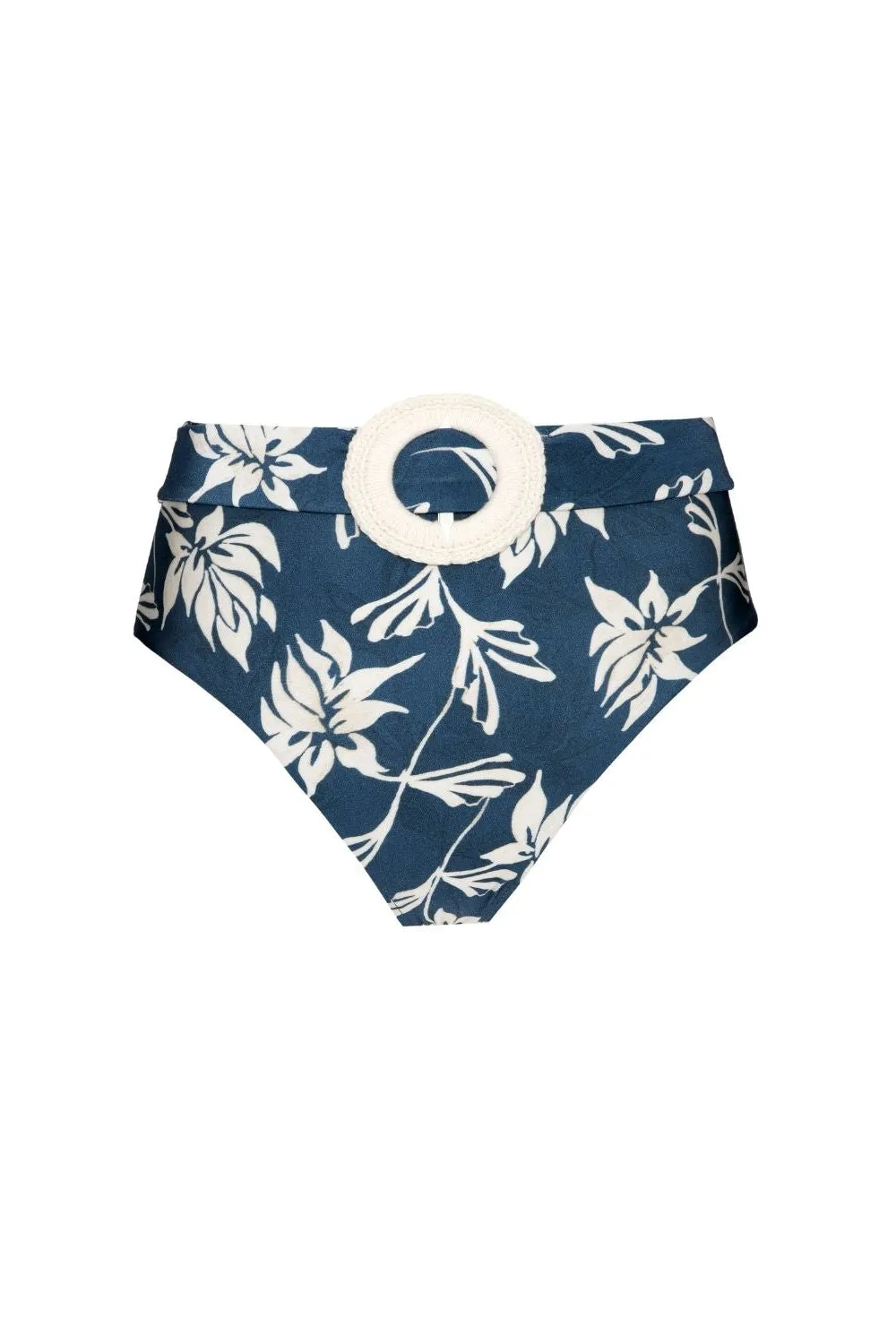 ARTICHOKE HIGH WAIST BIKINI BOTTOM
