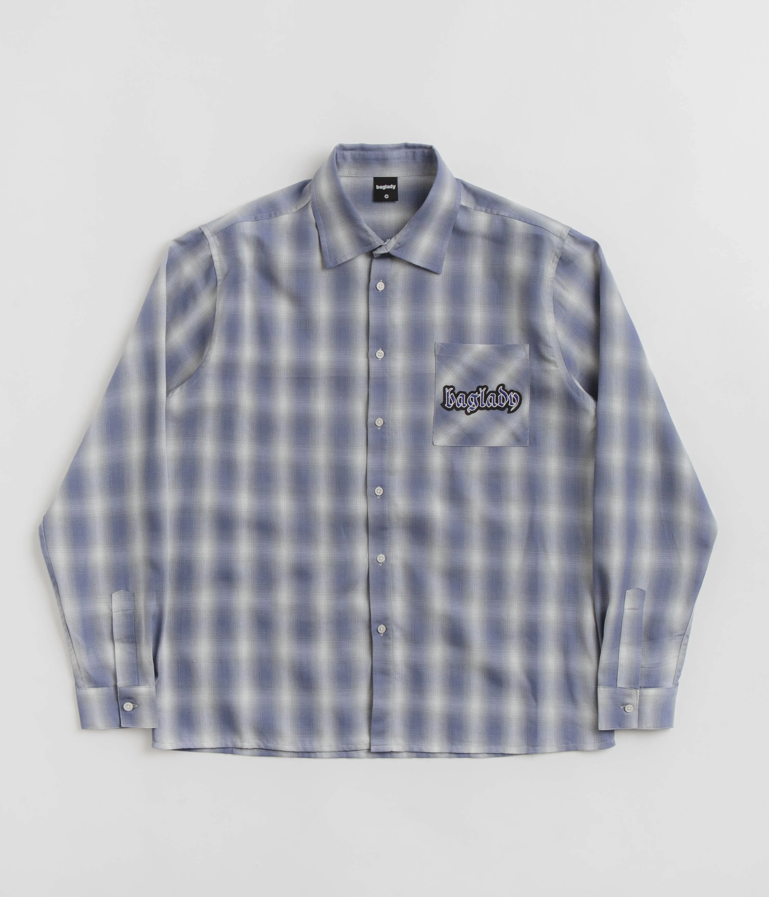 Baglady Plaid Shirt - Blue Multi