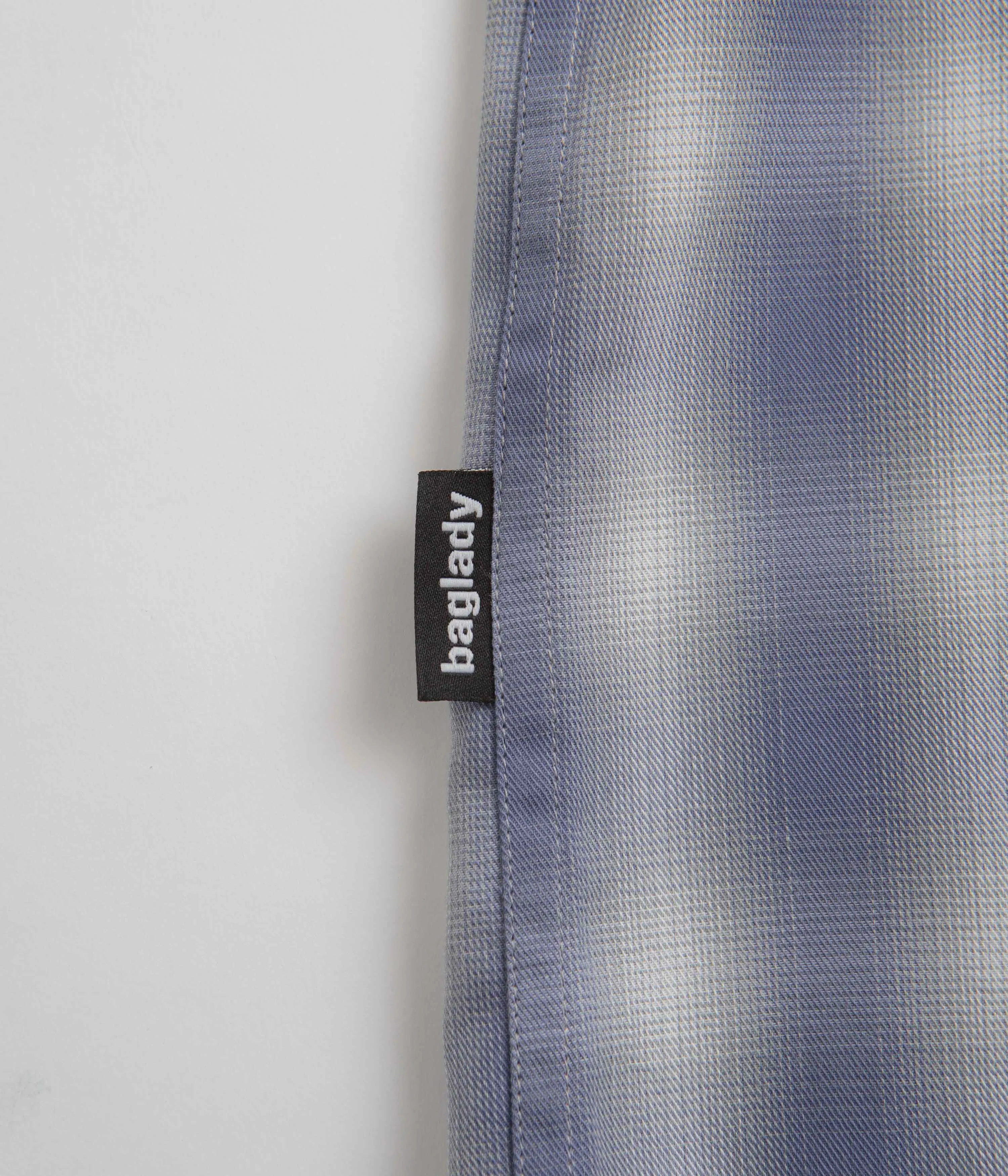 Baglady Plaid Shirt - Blue Multi