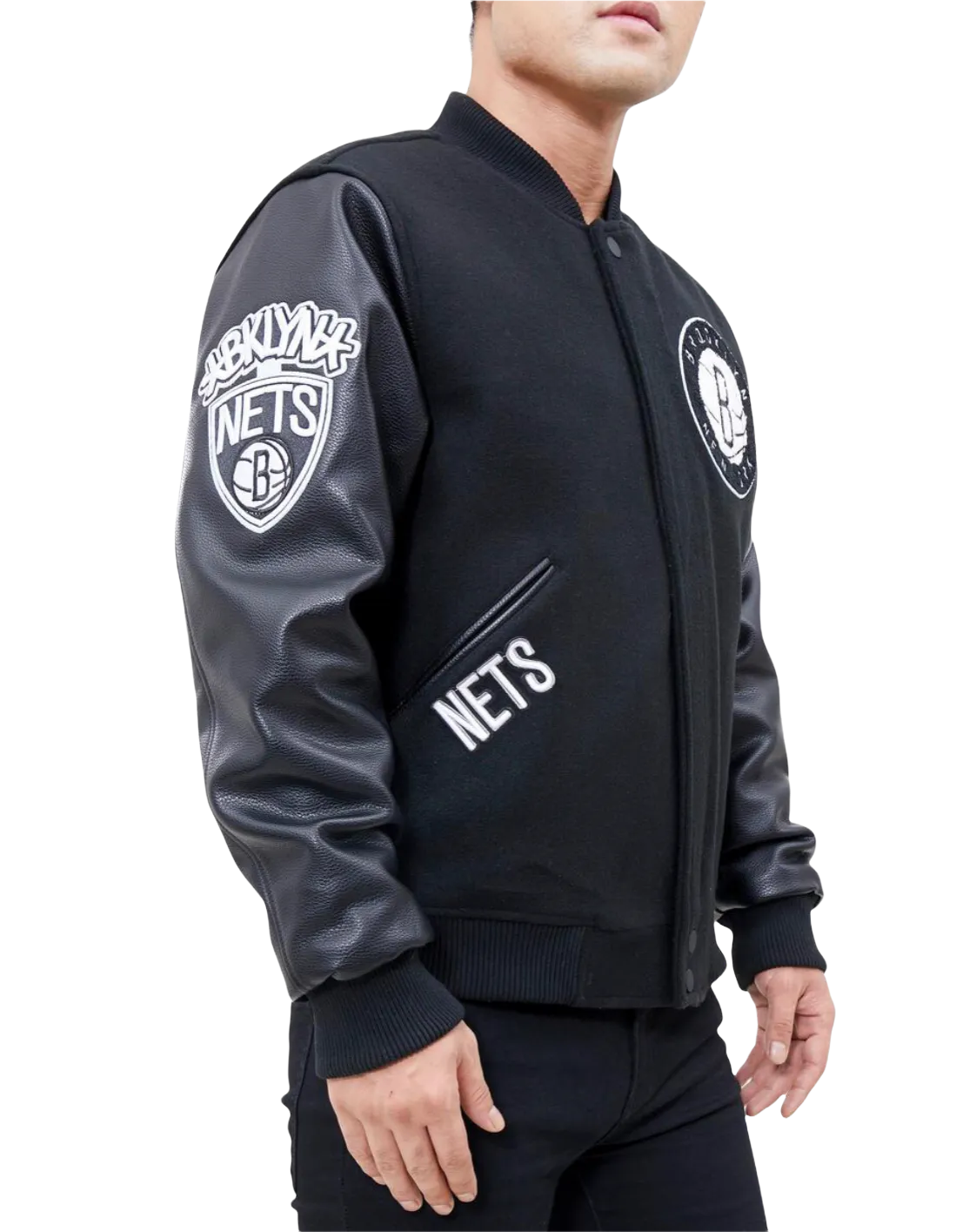 BK. NETS VARSITY JACKET
