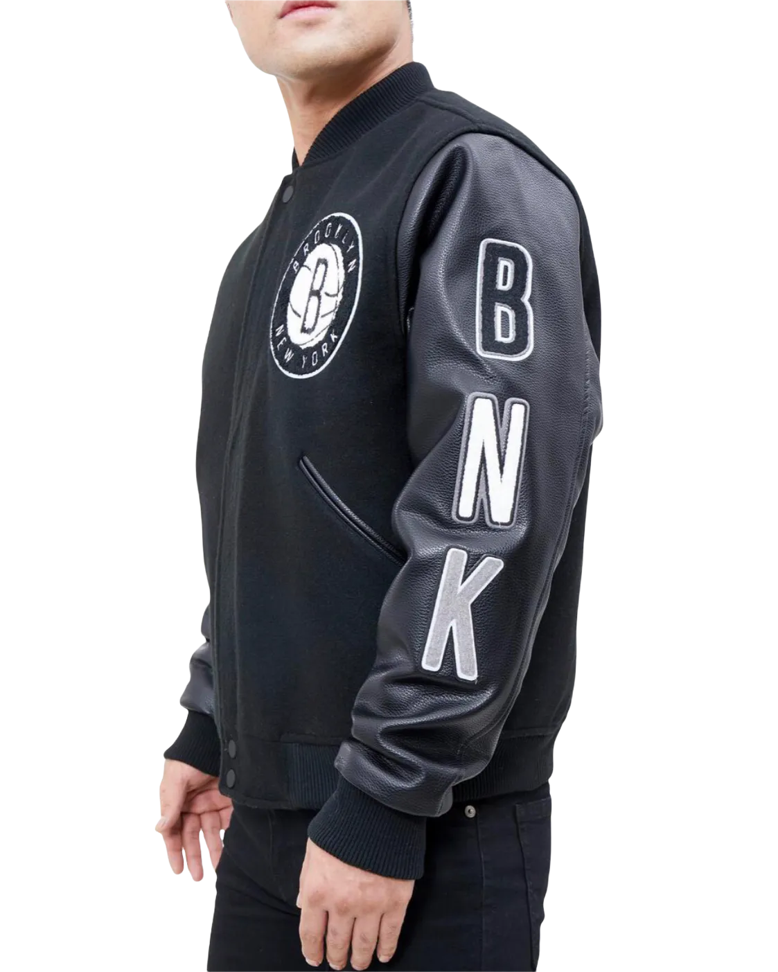BK. NETS VARSITY JACKET