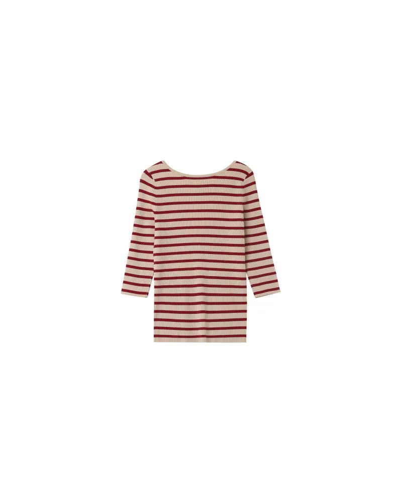 Bordeaux Stripe Shirt
