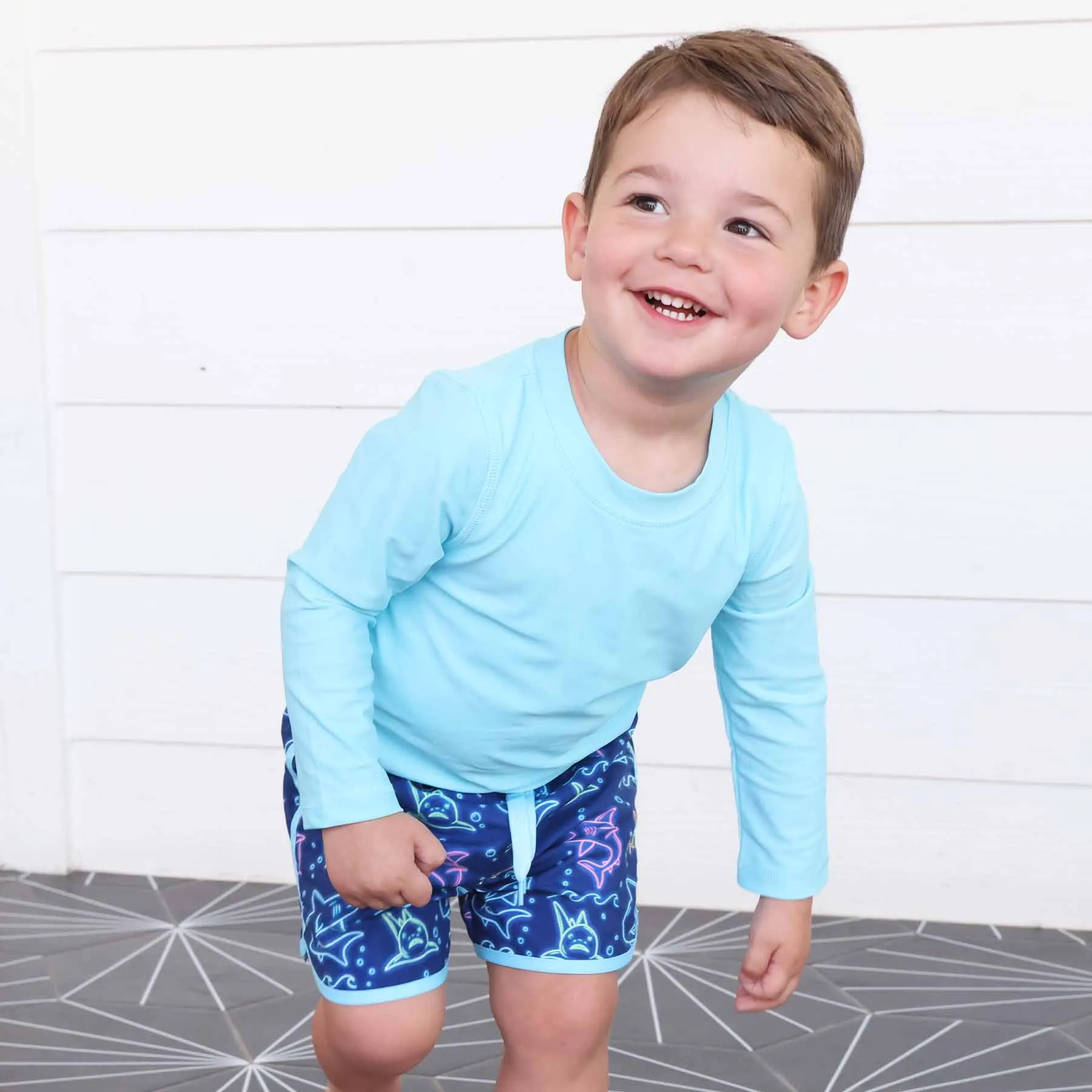 Boy's Swim Trunks | Glow Fins