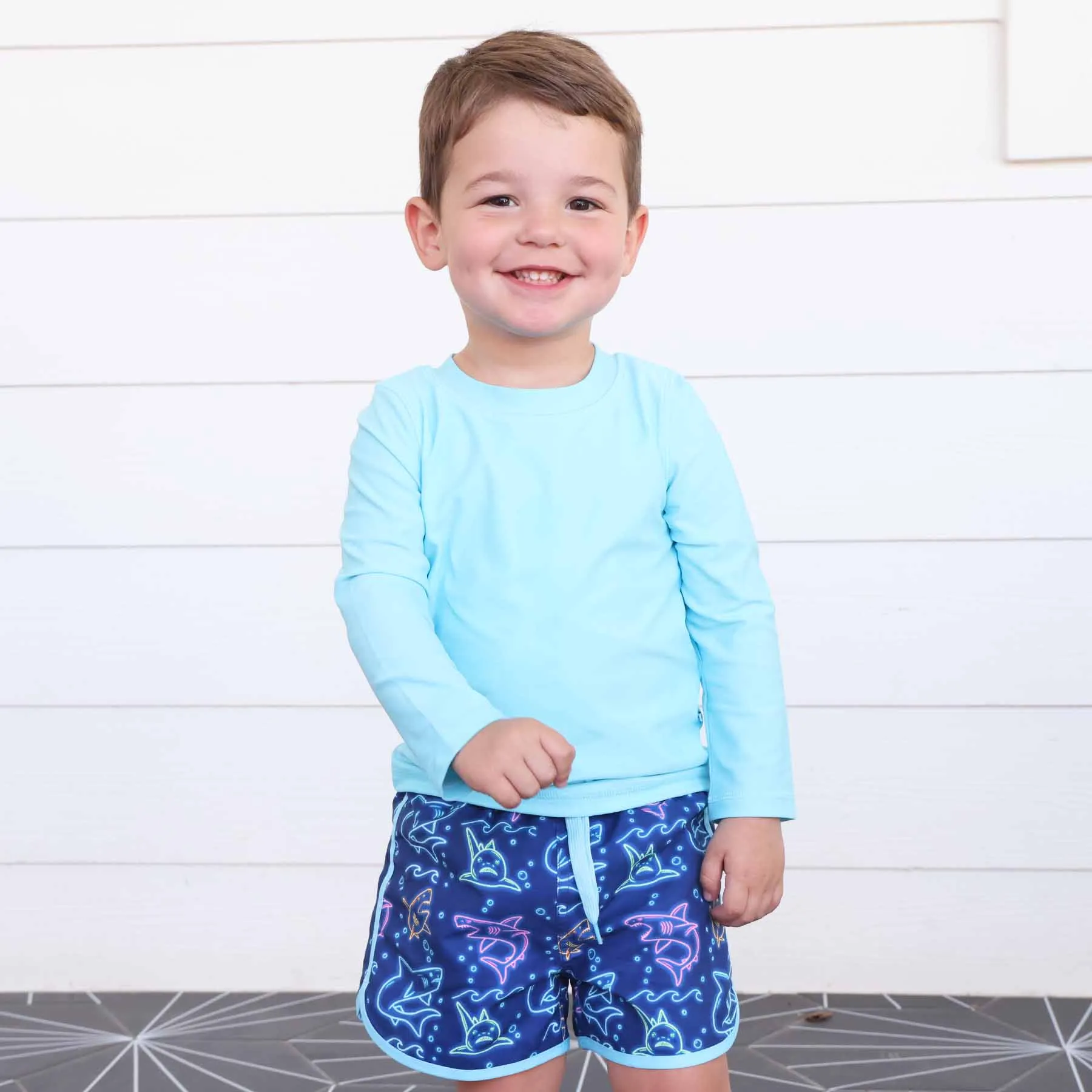 Boy's Swim Trunks | Glow Fins