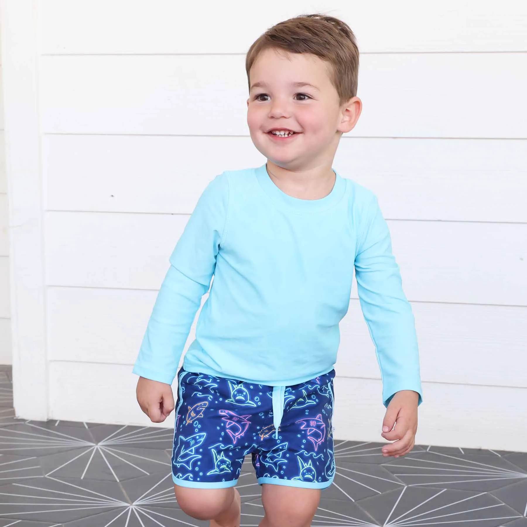 Boy's Swim Trunks | Glow Fins