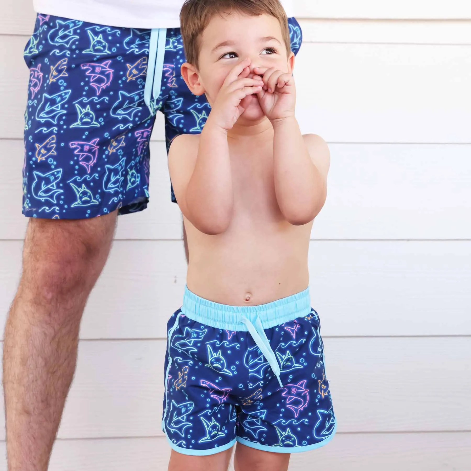 Boy's Swim Trunks | Glow Fins