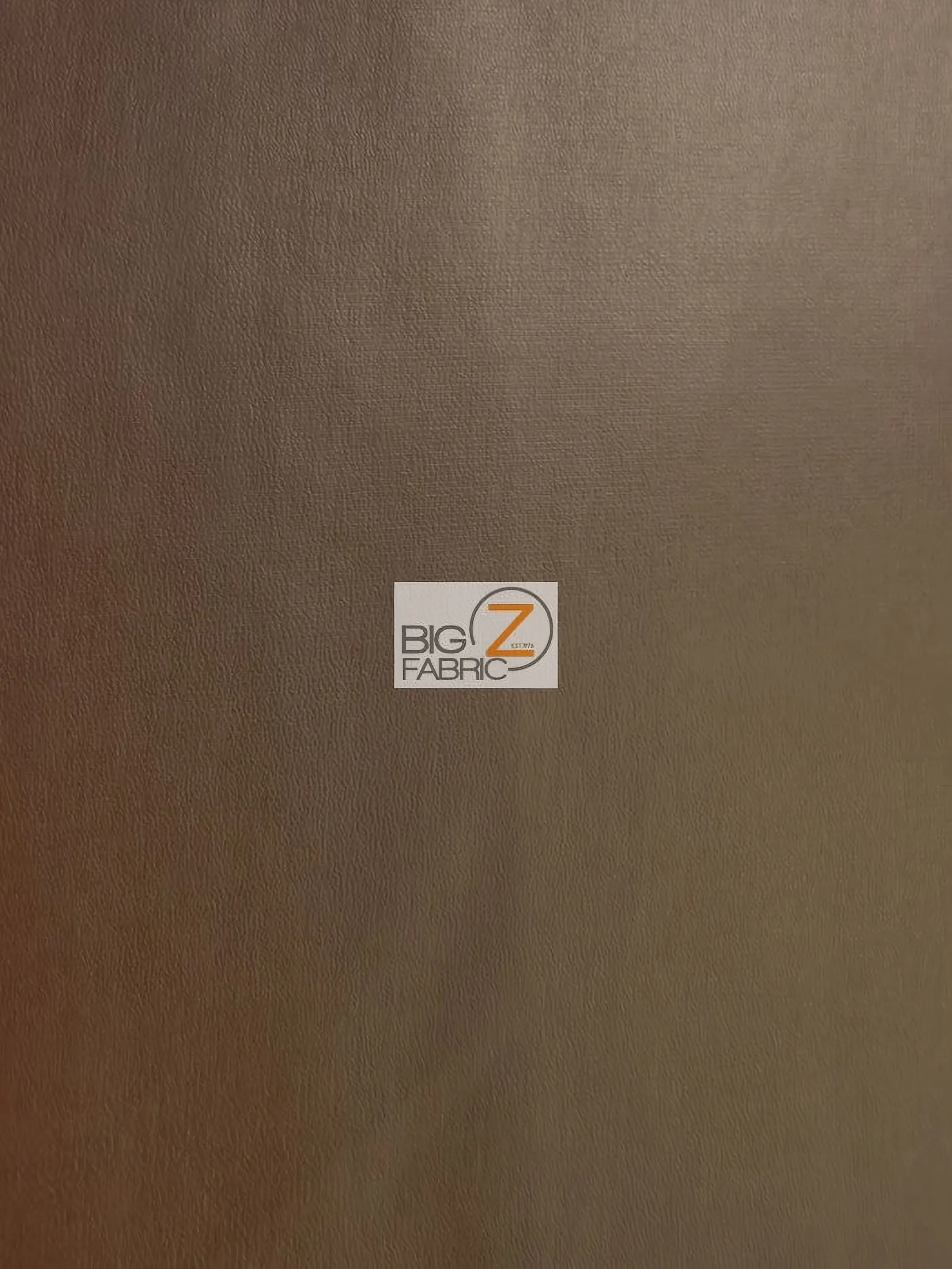 Brown Solid Soft Vinyl Fabric / Sold By The Yard