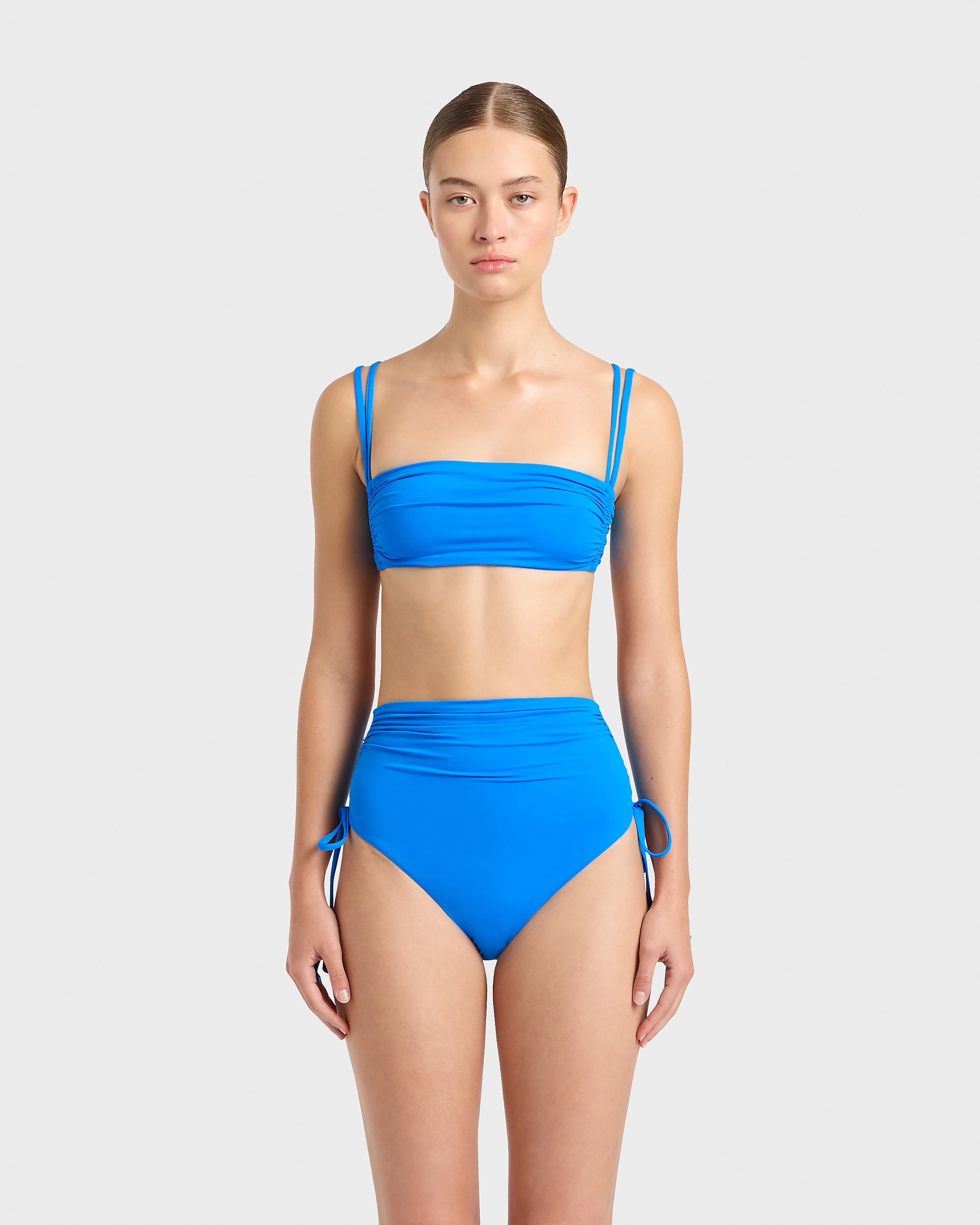 Brynn Bikini Bottom - Cyan (Embodee)