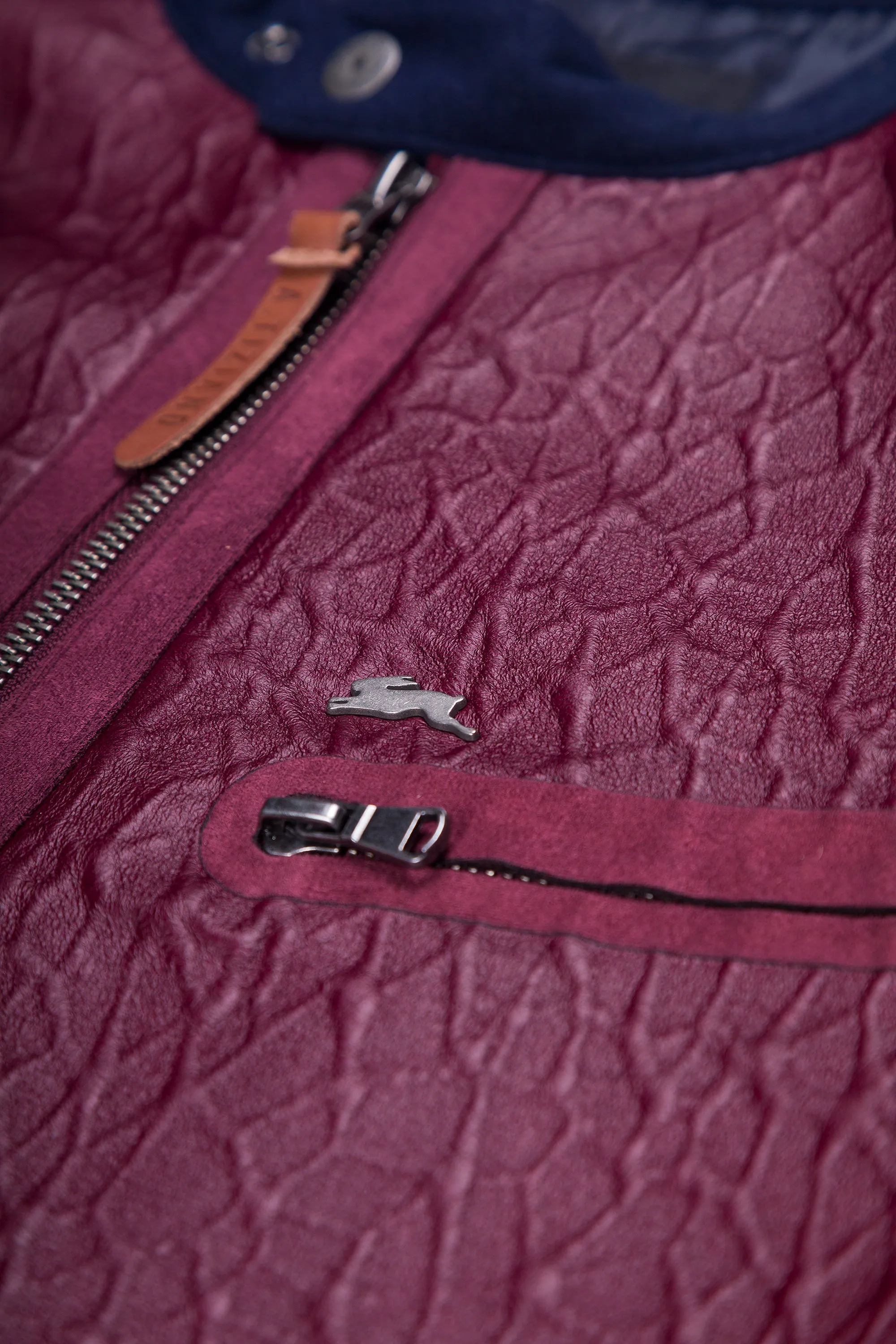 Devin | Men's Faux Leather Bomber