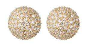 Diamond BonBon Stud Earrings