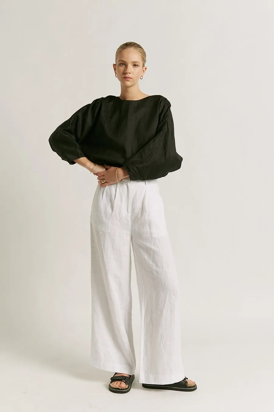 Fleur Linen Pants