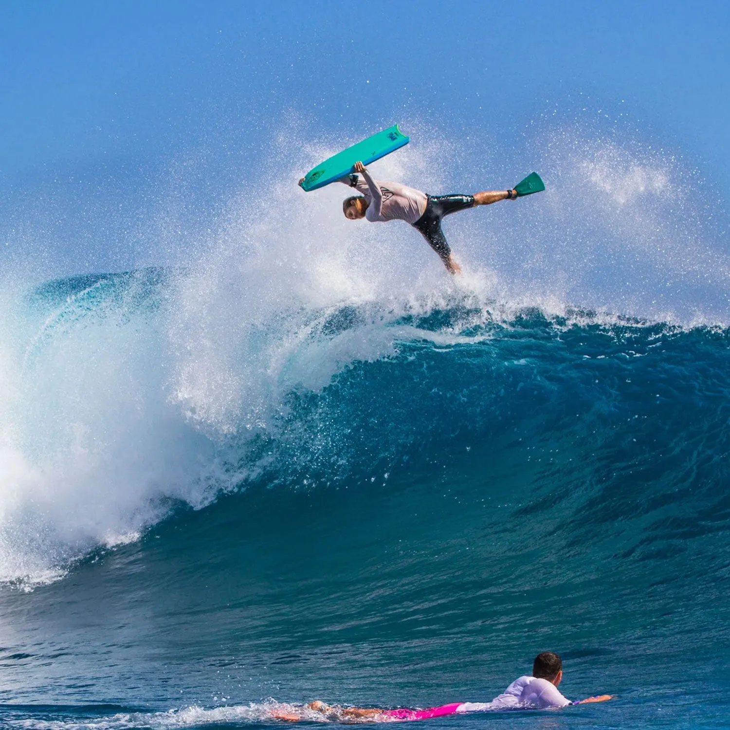 Hubboards Dubb Zero Bodyboarding & Dropknee Swimfins
