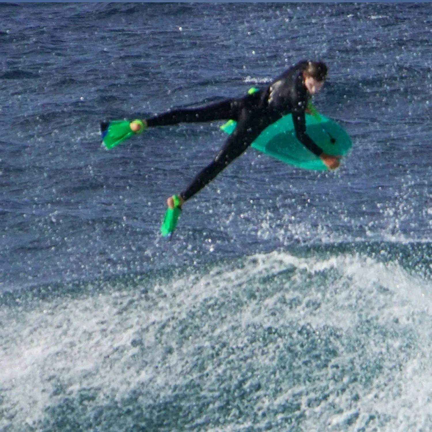 Hubboards Dubb Zero Bodyboarding & Dropknee Swimfins