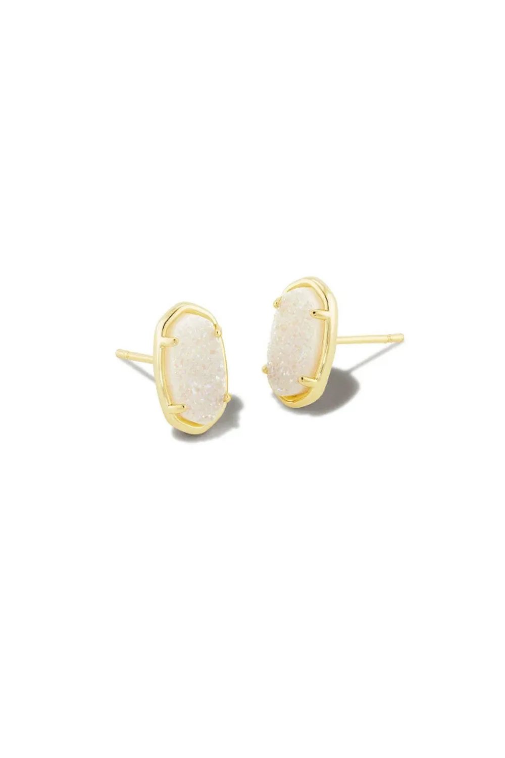 Kendra Scott: Grayson Stud Earrings - Iridescent Drusy