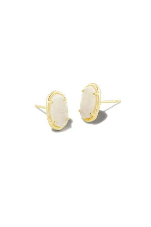 Kendra Scott: Grayson Stud Earrings - Iridescent Drusy