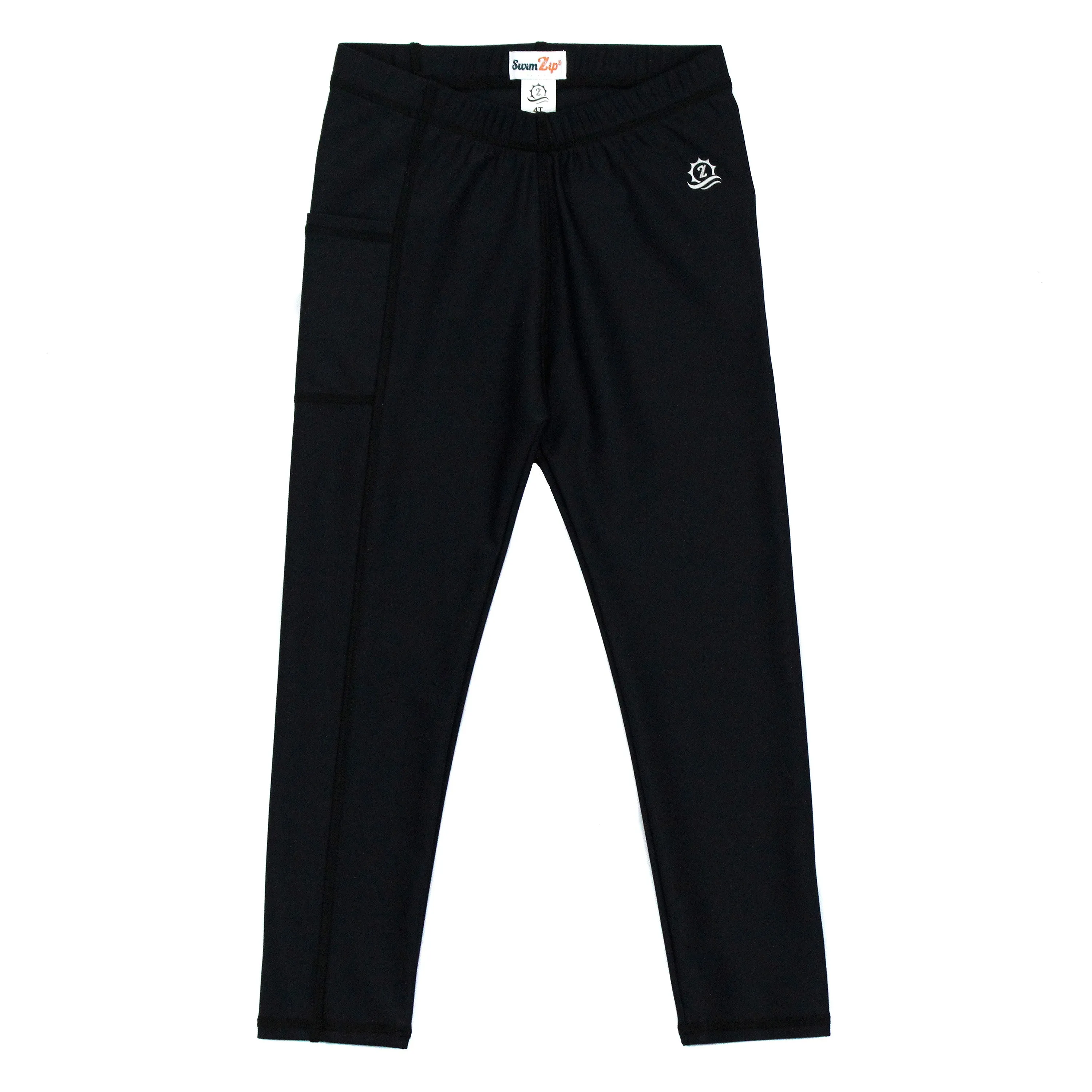 Kids Swim Pants | "Black"