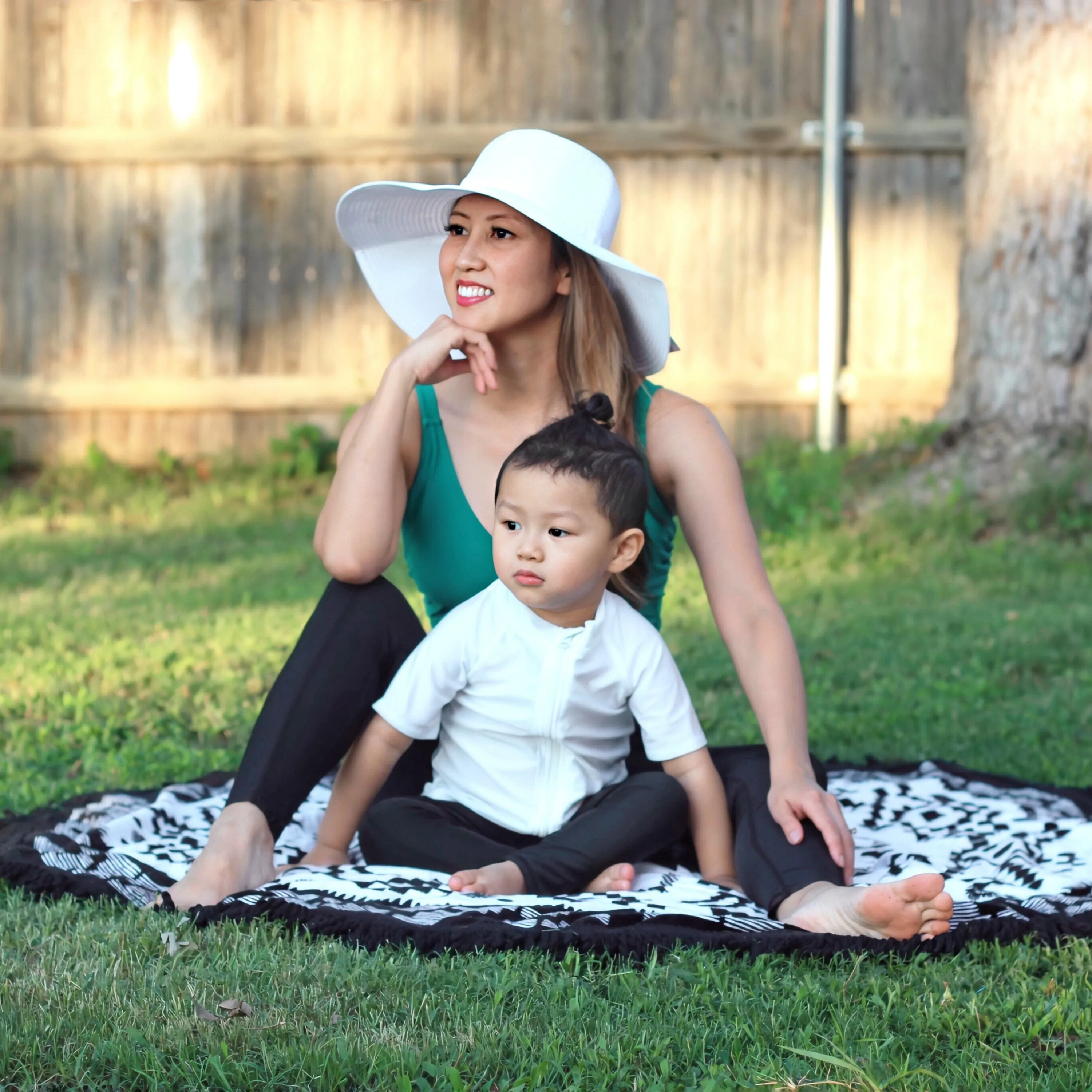 Kids Swim Pants | "Black"