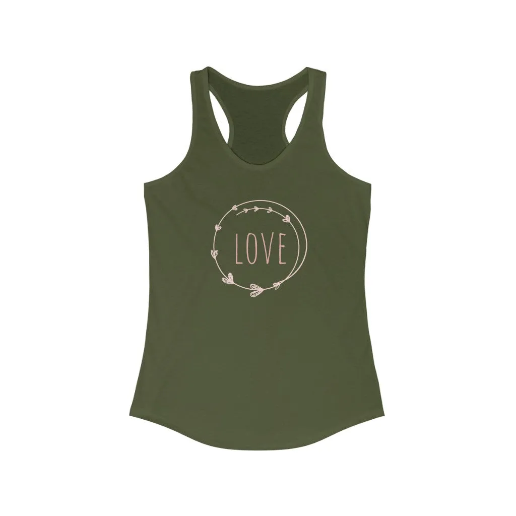 Love Word Women's Ideal Racerback Tank