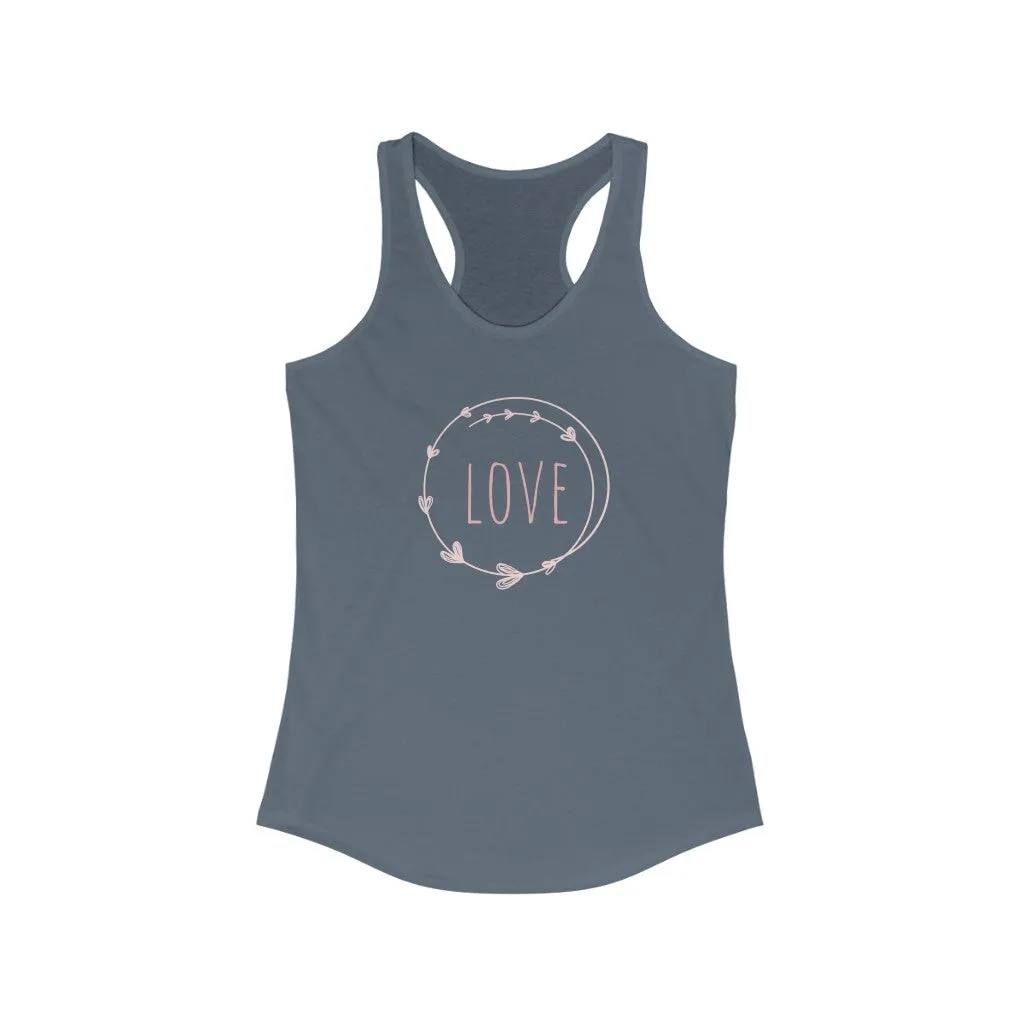 Love Word Women's Ideal Racerback Tank