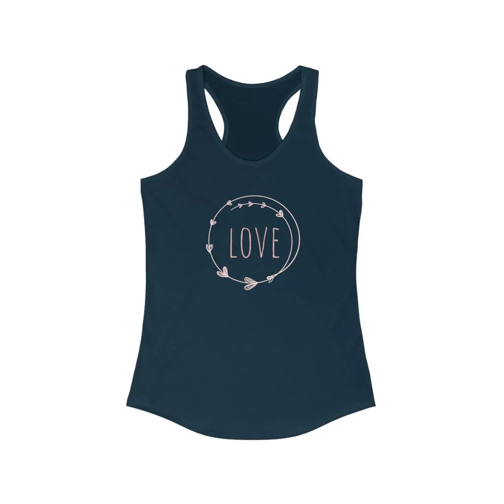 Love Word Women's Ideal Racerback Tank