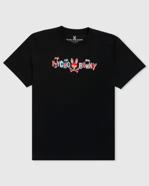 Men's Jackson Hand Drawn Tee-Black