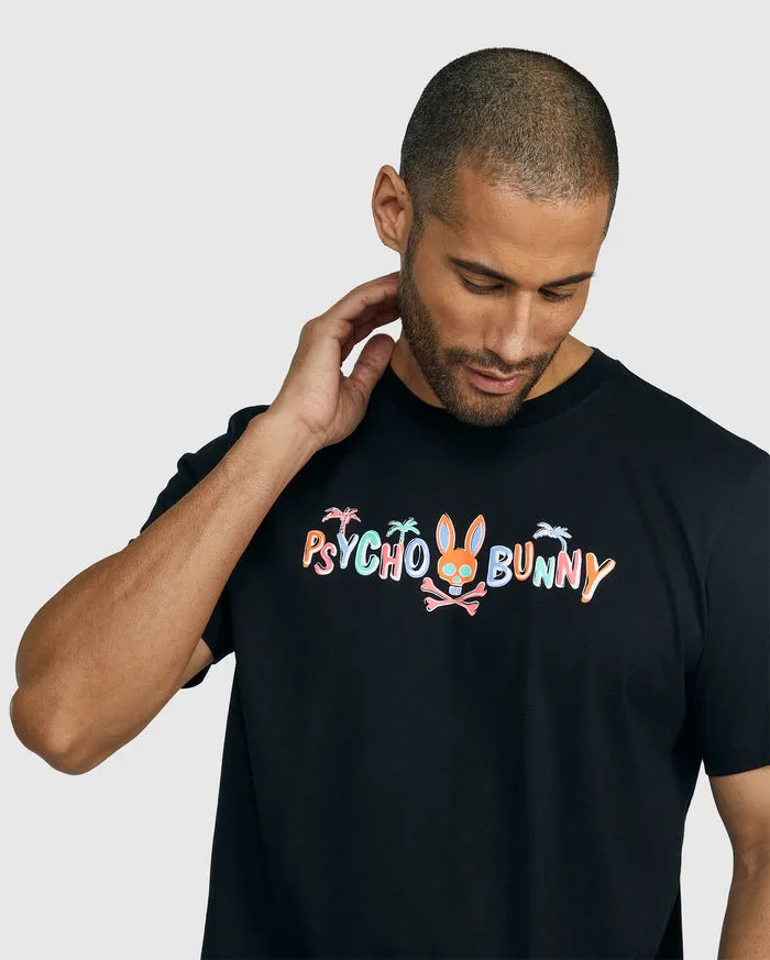 Men's Jackson Hand Drawn Tee-Black