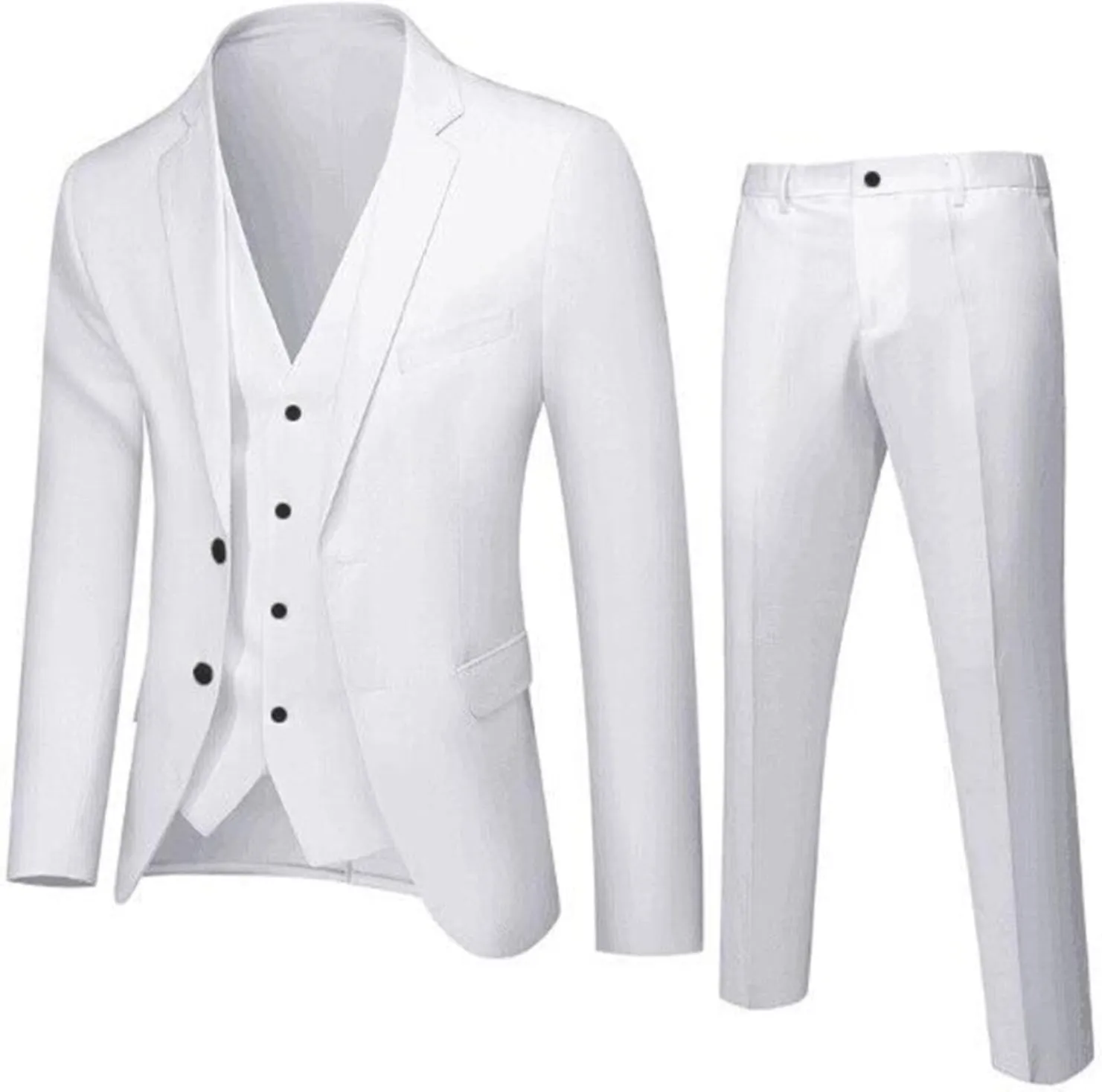 Mens Suits Classic Fit 2 Piece Wedding Vest Suit Party 3- Slim Men's Coats Jackets Traje Para De Vestir Mens Suit