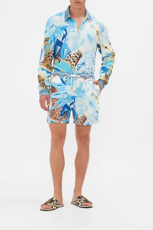 MID LENGTH BOARDSHORT SKY CHEETAH