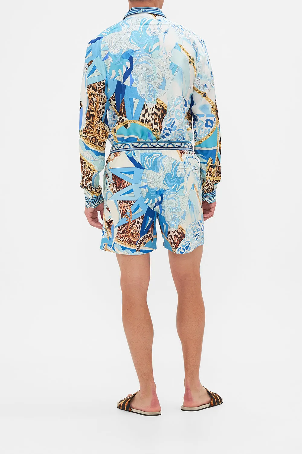 MID LENGTH BOARDSHORT SKY CHEETAH