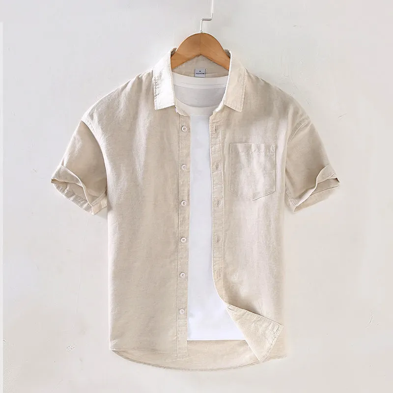 Millan Short Sleeve Linen Shirt