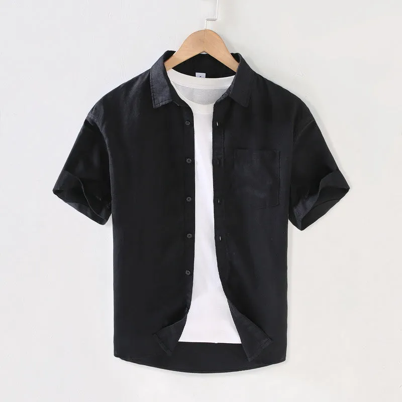 Millan Short Sleeve Linen Shirt