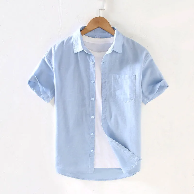 Millan Short Sleeve Linen Shirt