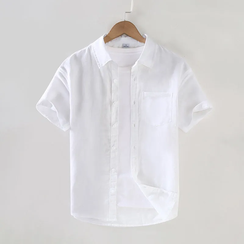 Millan Short Sleeve Linen Shirt