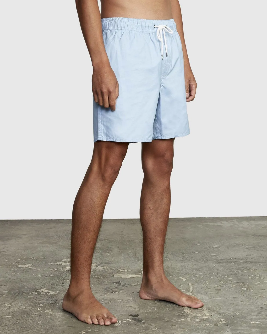 Opposites Elastic Boardshorts 17” - Pale Blue