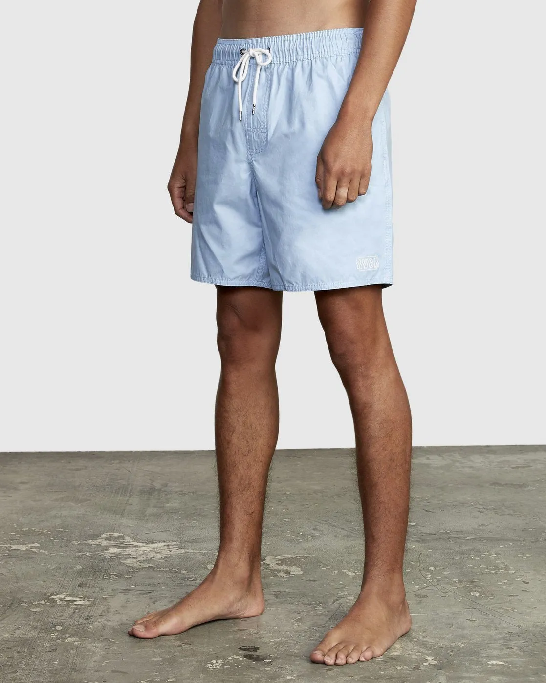 Opposites Elastic Boardshorts 17” - Pale Blue