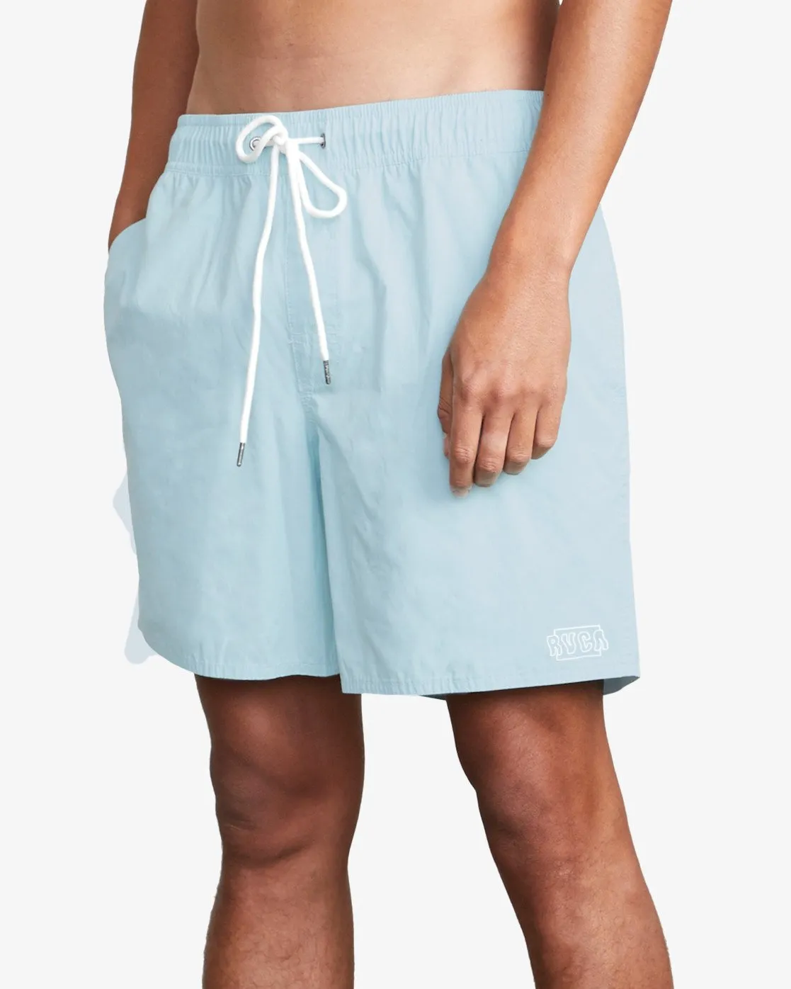 Opposites Elastic Boardshorts 17” - Pale Blue