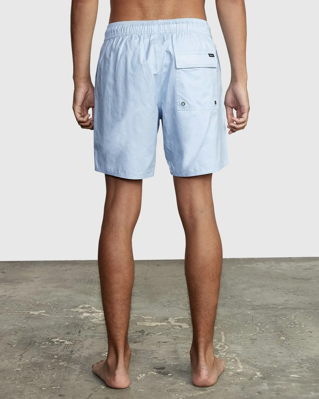Opposites Elastic Boardshorts 17” - Pale Blue