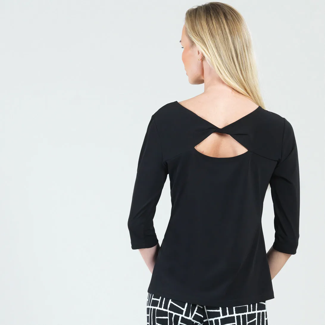 Reversible Twist Cut Out Top