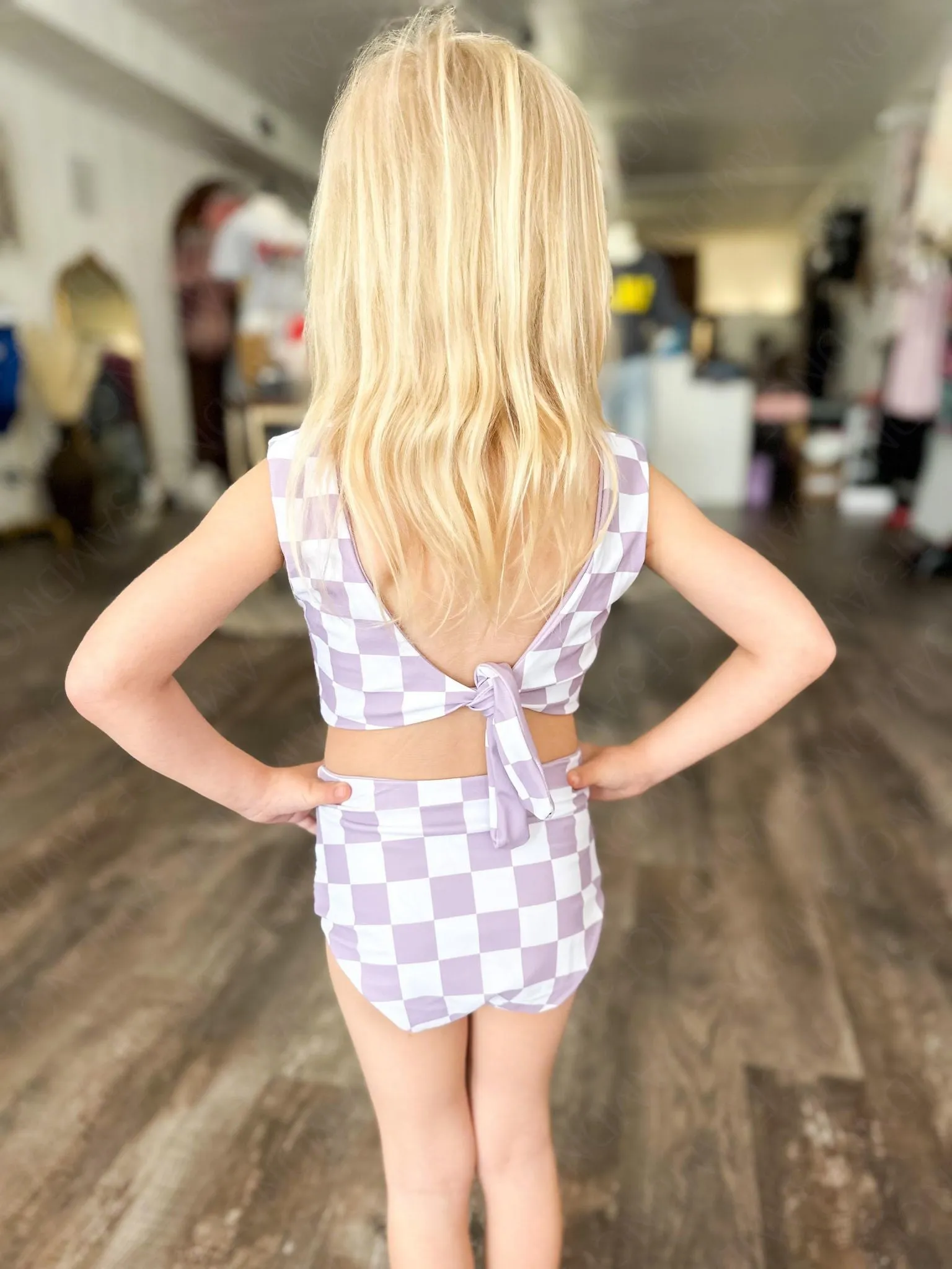 RTS: Kai Checkered Reversible Swim