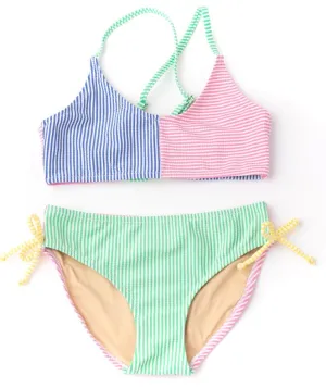 Shade Critters Stripe Seersucker Bikini