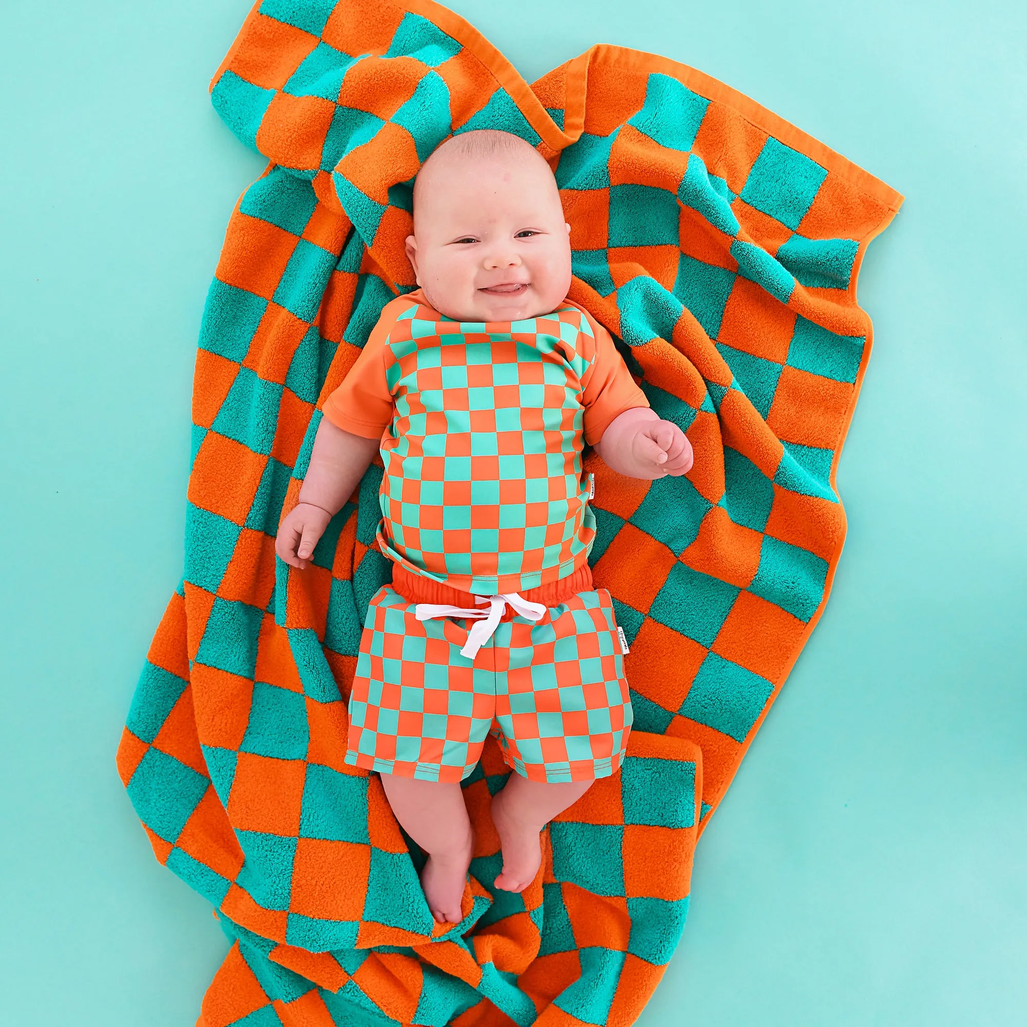 Spencer Checks BEACH TOWEL