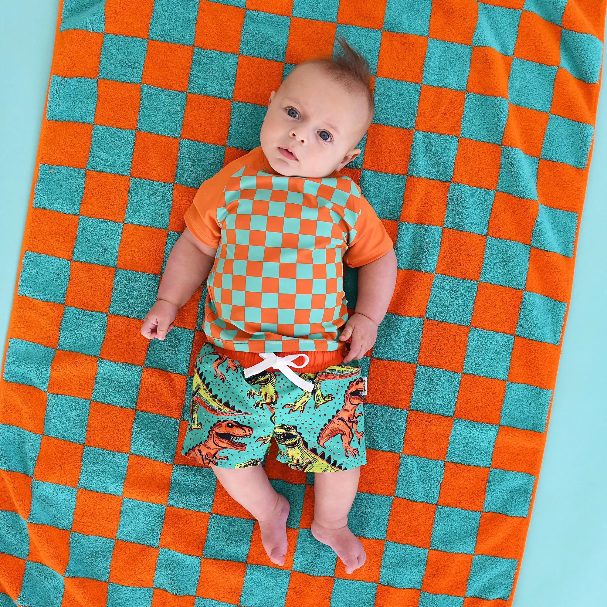 Spencer Checks BEACH TOWEL