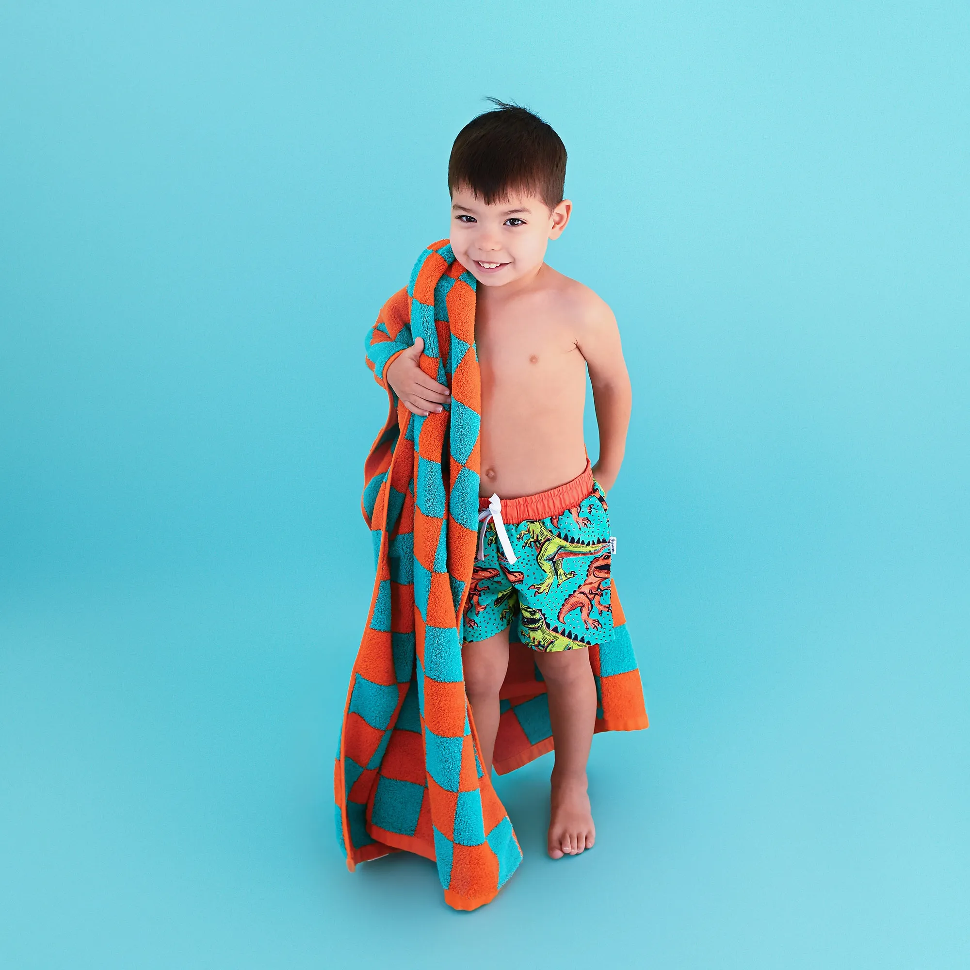 Spencer Checks BEACH TOWEL
