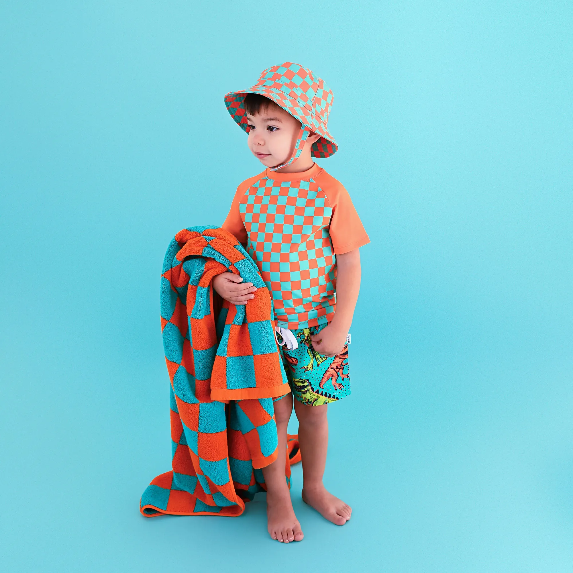 Spencer Checks BEACH TOWEL