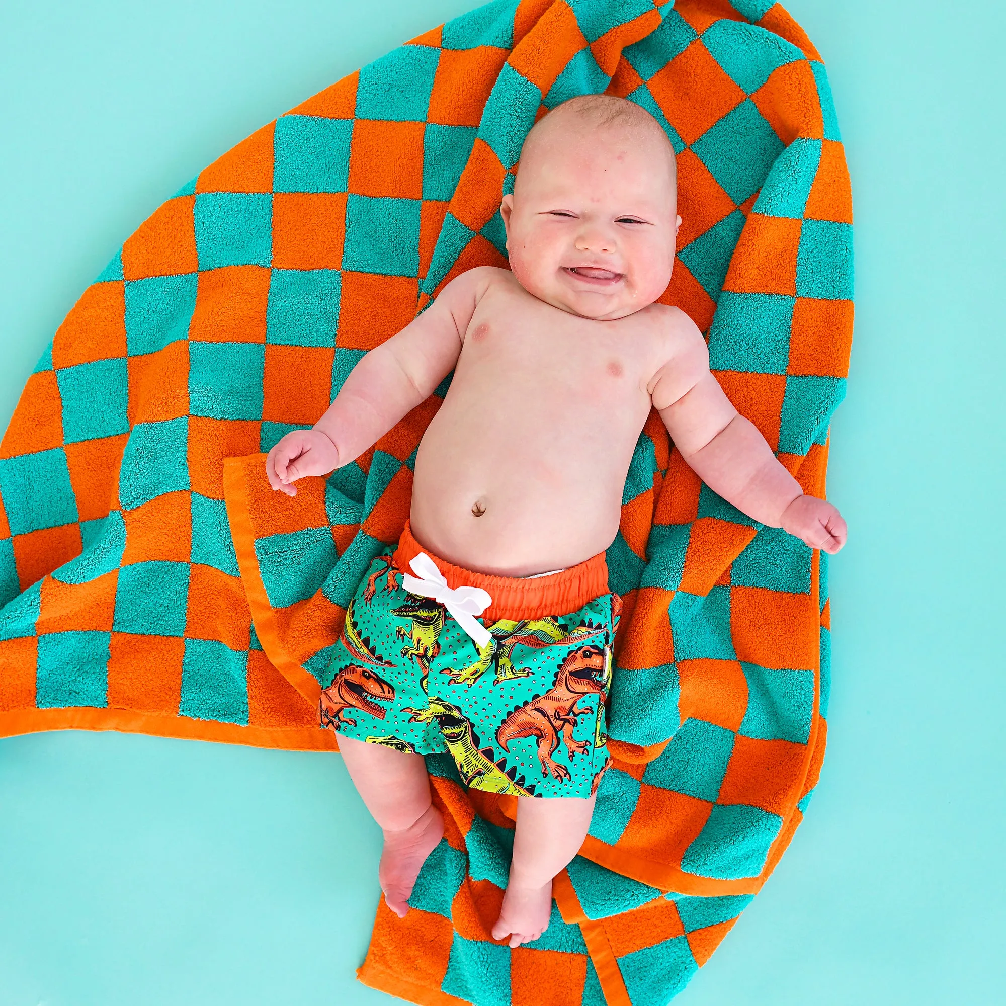 Spencer Checks BEACH TOWEL