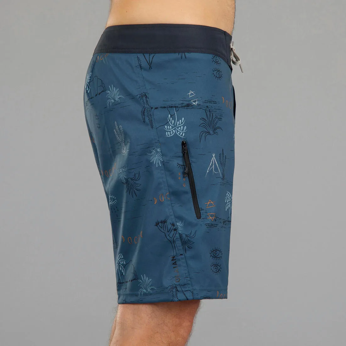 Surfing Standard Boardshorts 500 Flowers
