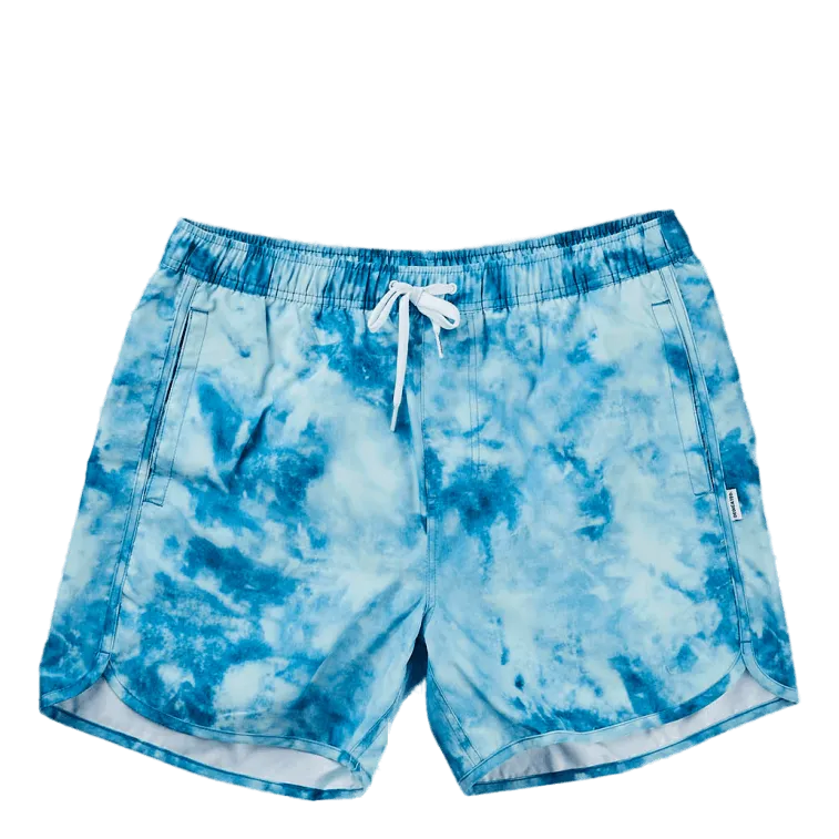 Swim Shorts Sandhamn Tie Dye B Blue