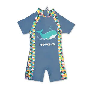 TeePeeTo UV50  Whale One Piece Swimsuit